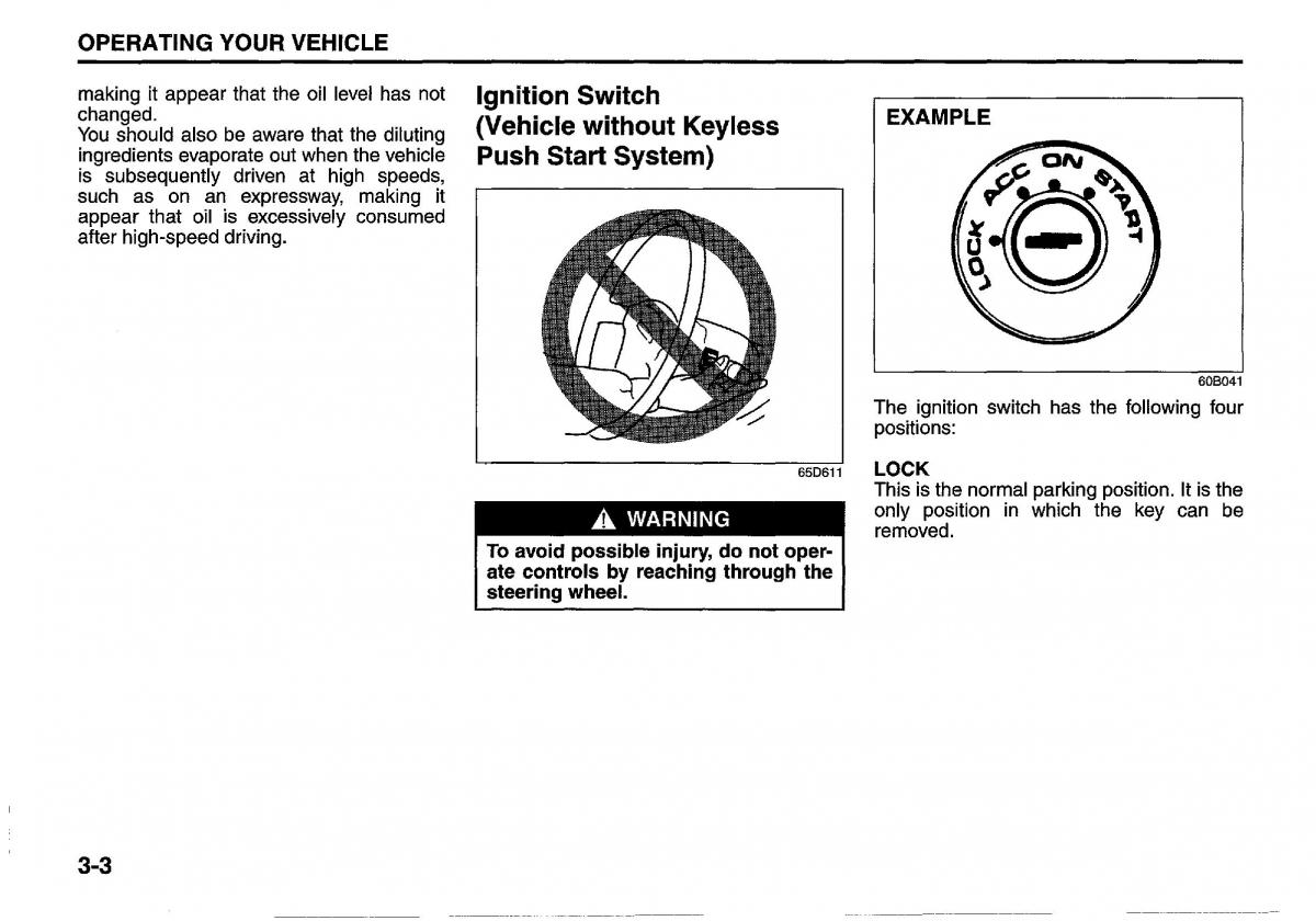 manual  Suzuki Swift IV 4 owners manual / page 110