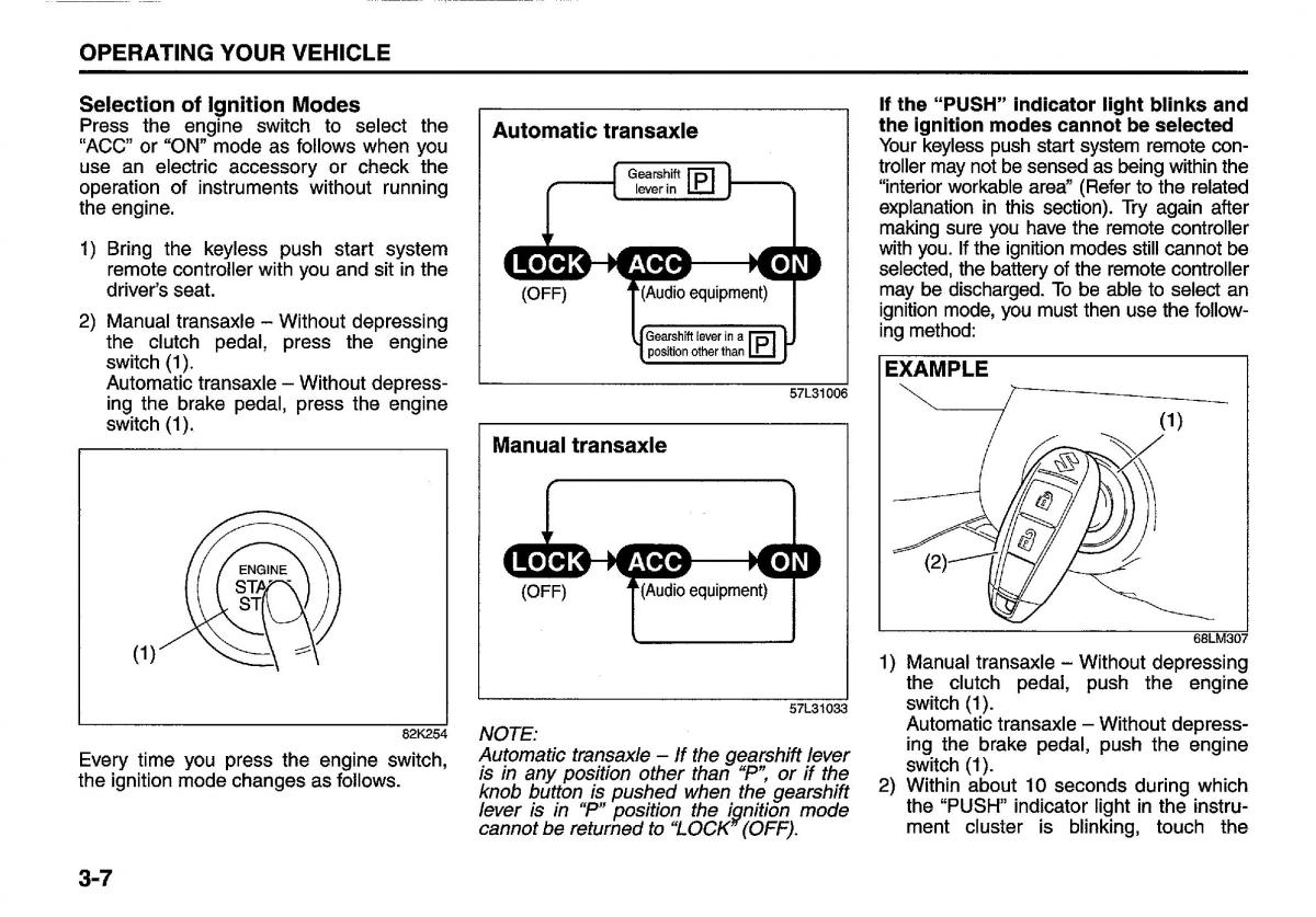 manual  Suzuki Swift IV 4 owners manual / page 114