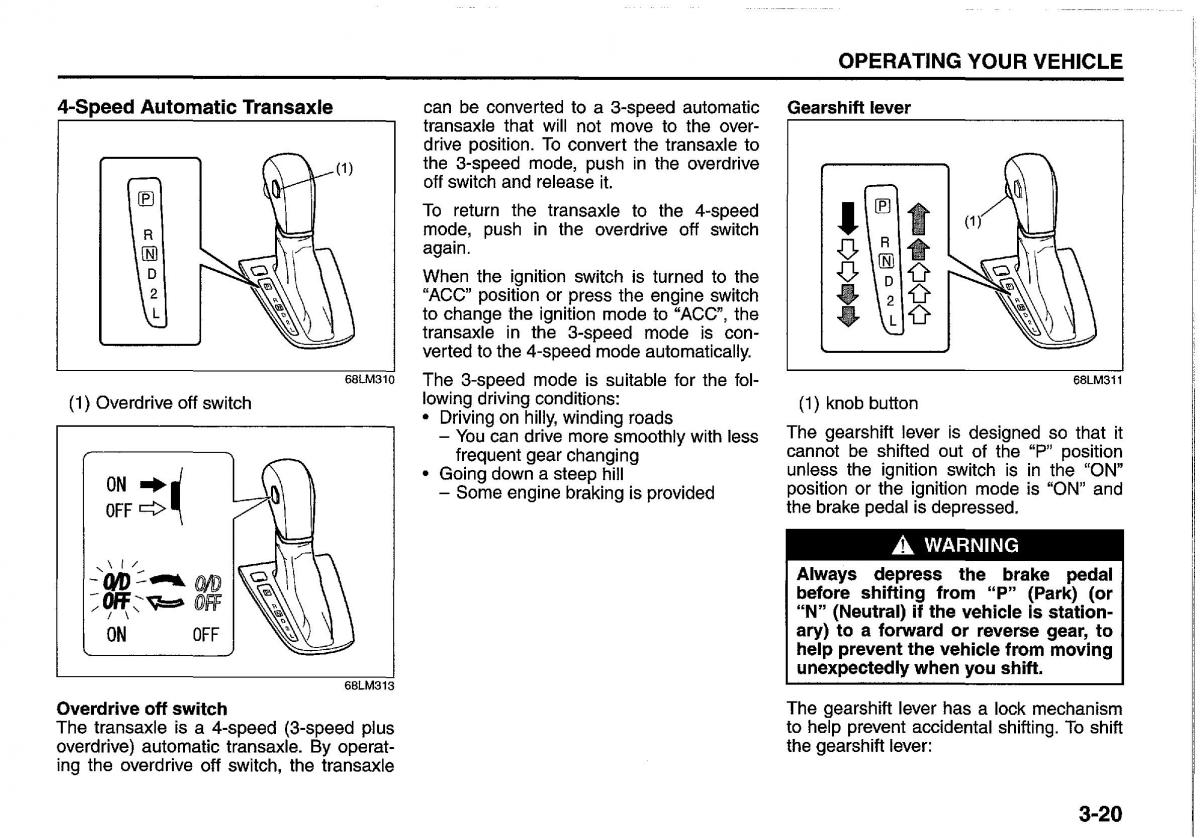 manual  Suzuki Swift IV 4 owners manual / page 127