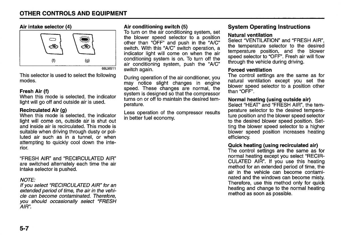 manual  Suzuki Swift IV 4 owners manual / page 154