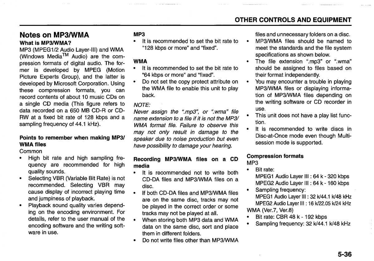 manual  Suzuki Swift IV 4 owners manual / page 183