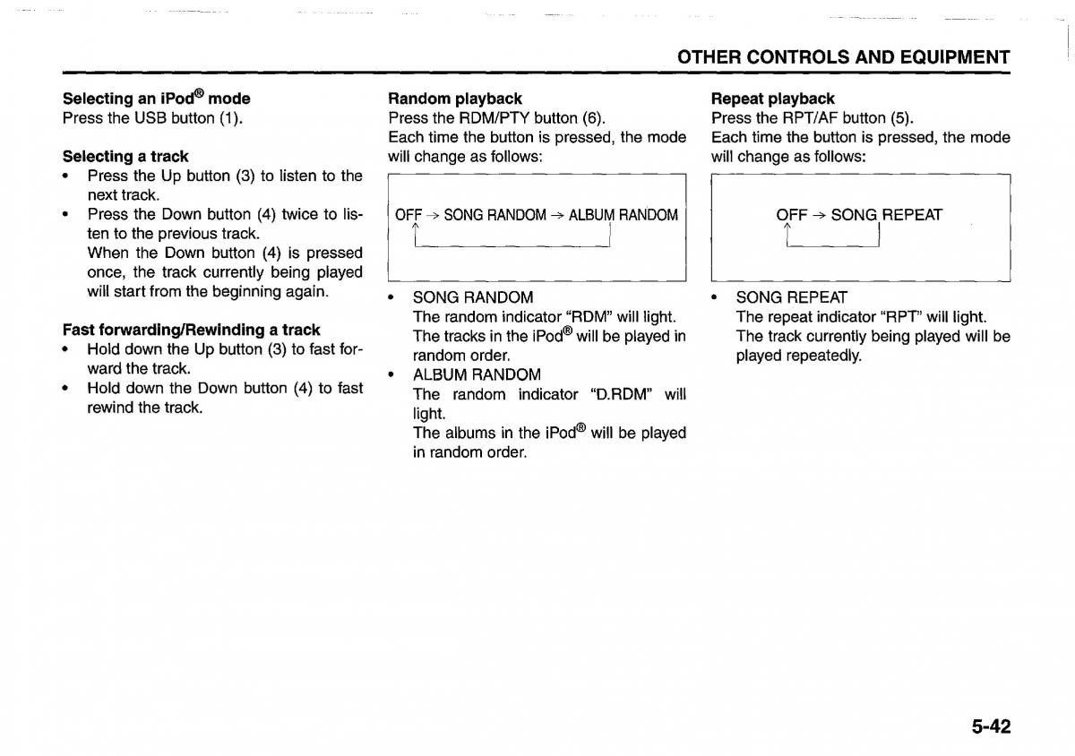 manual  Suzuki Swift IV 4 owners manual / page 189