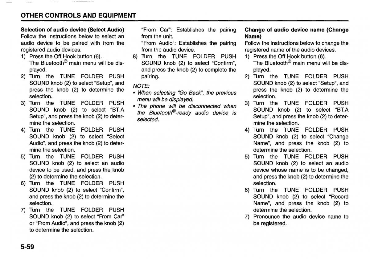 manual  Suzuki Swift IV 4 owners manual / page 204