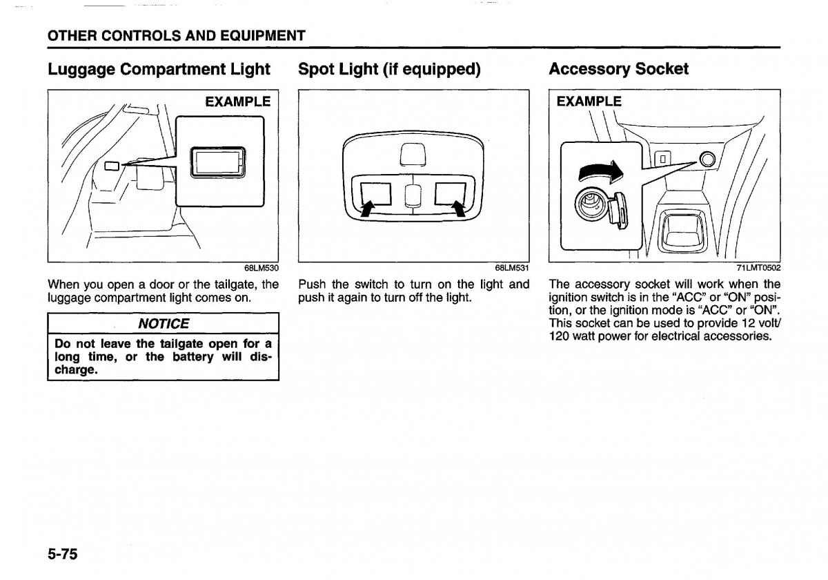 manual  Suzuki Swift IV 4 owners manual / page 220