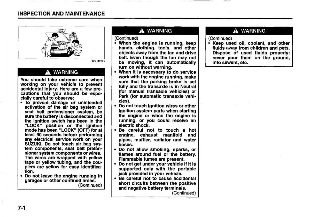 manual  Suzuki Swift IV 4 owners manual / page 244