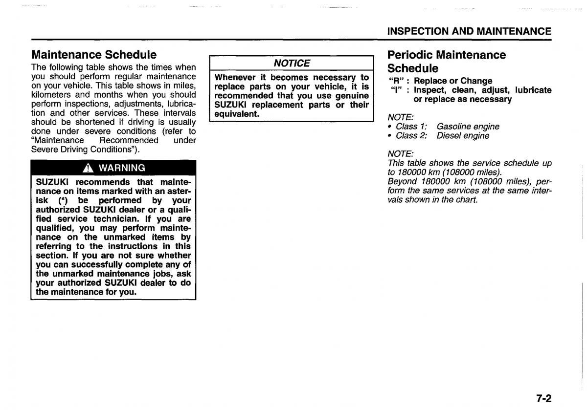 manual  Suzuki Swift IV 4 owners manual / page 245