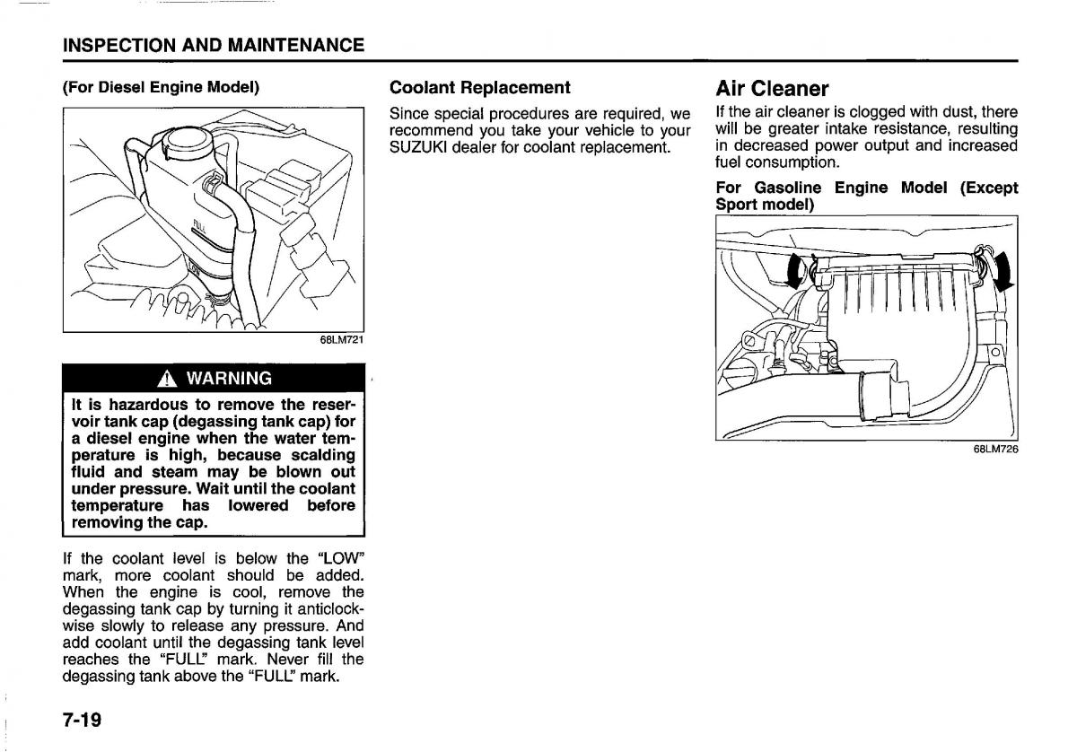 Suzuki Swift IV 4 owners manual / page 262