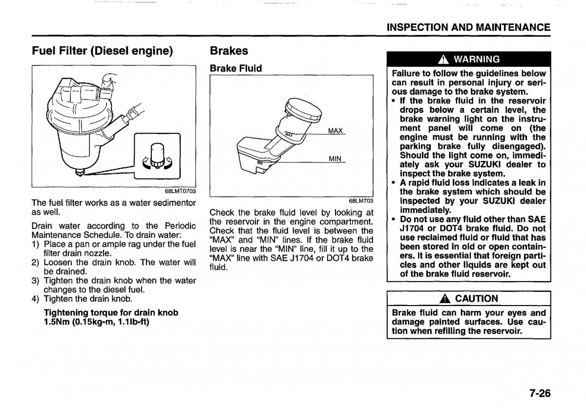 manual  Suzuki Swift IV 4 owners manual / page 269