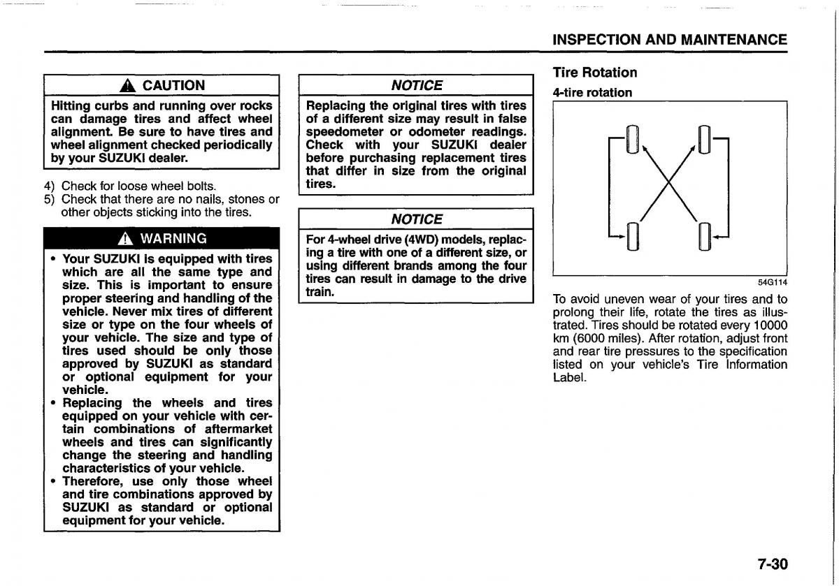 manual  Suzuki Swift IV 4 owners manual / page 273