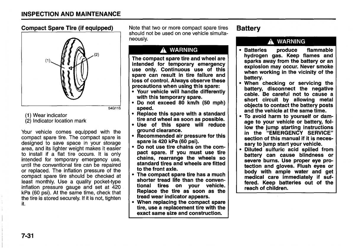 manual  Suzuki Swift IV 4 owners manual / page 274