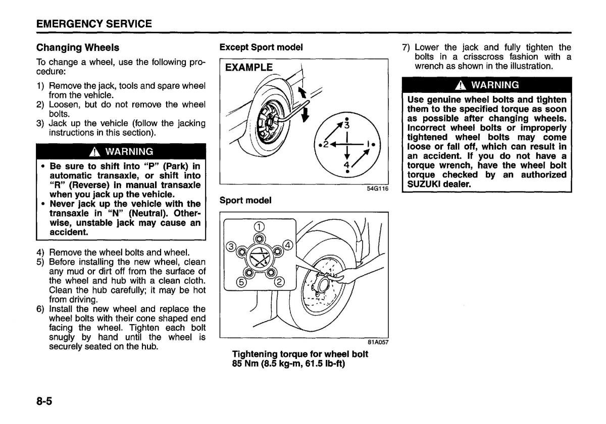 manual  Suzuki Swift IV 4 owners manual / page 296