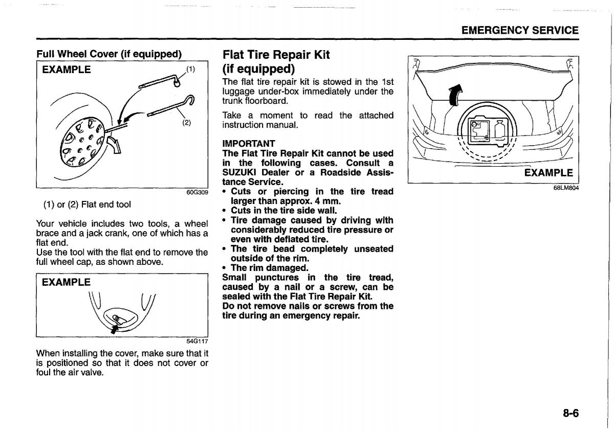 manual  Suzuki Swift IV 4 owners manual / page 297