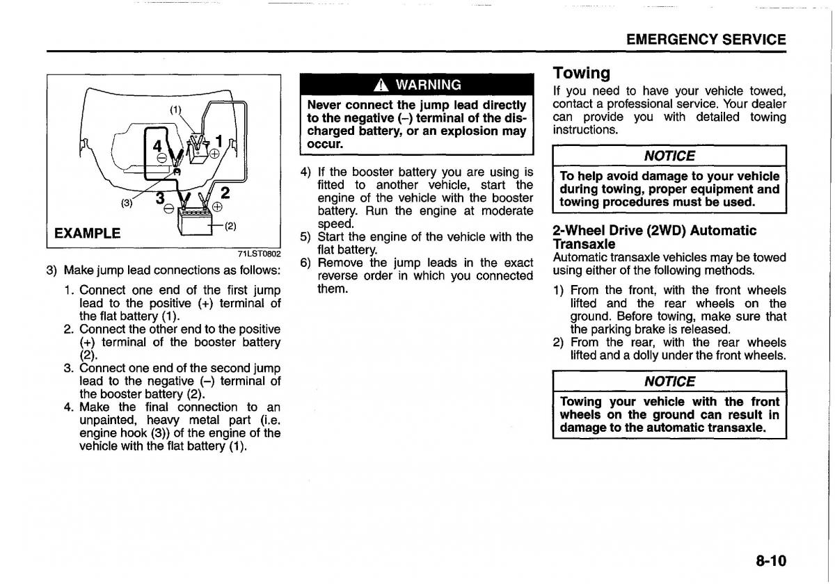 manual  Suzuki Swift IV 4 owners manual / page 301