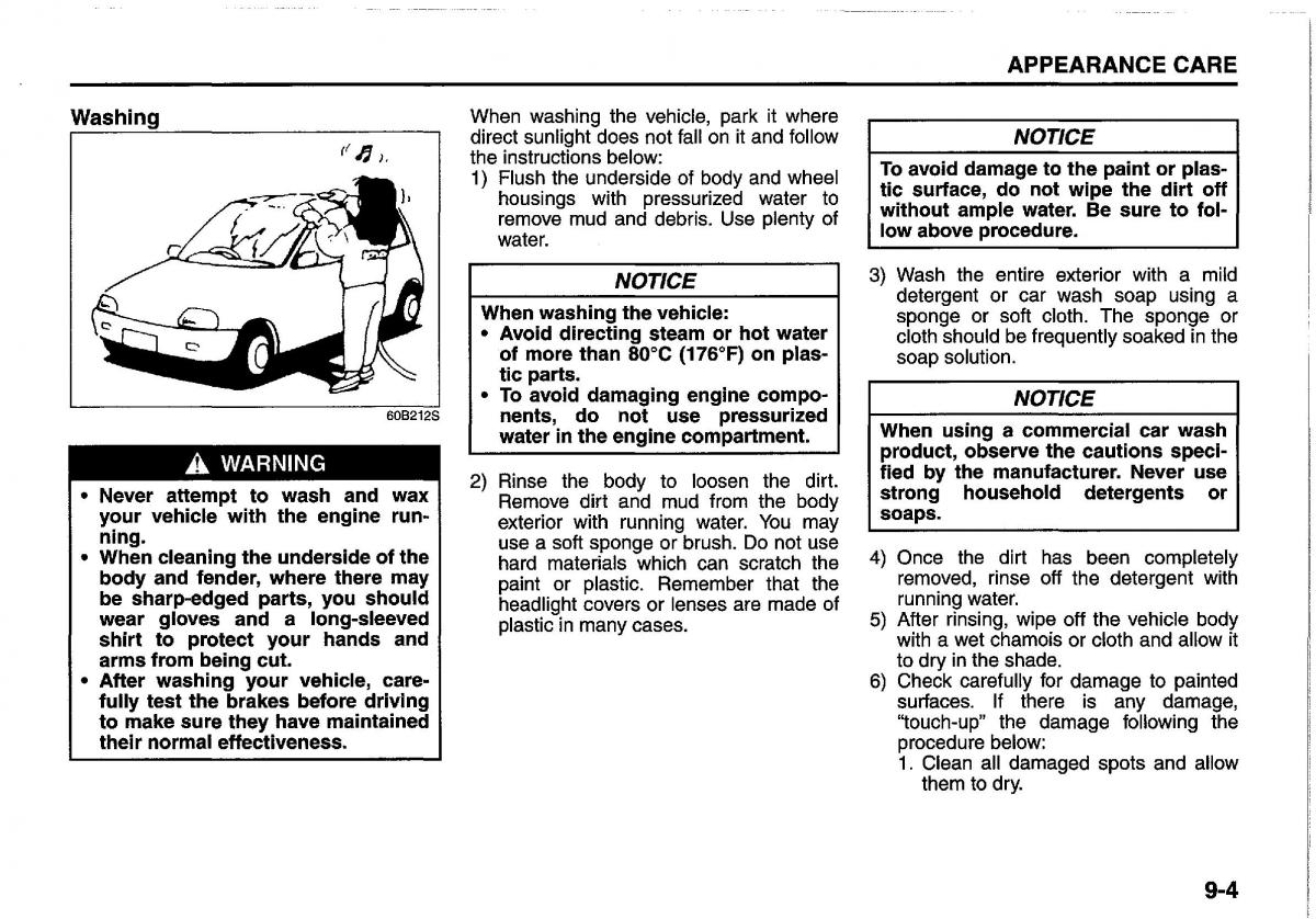 manual  Suzuki Swift IV 4 owners manual / page 309