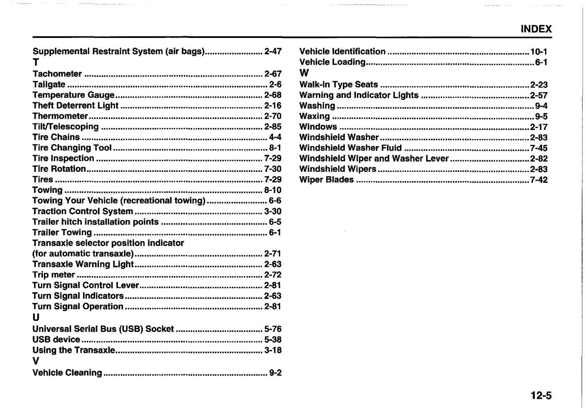 manual  Suzuki Swift IV 4 owners manual / page 325
