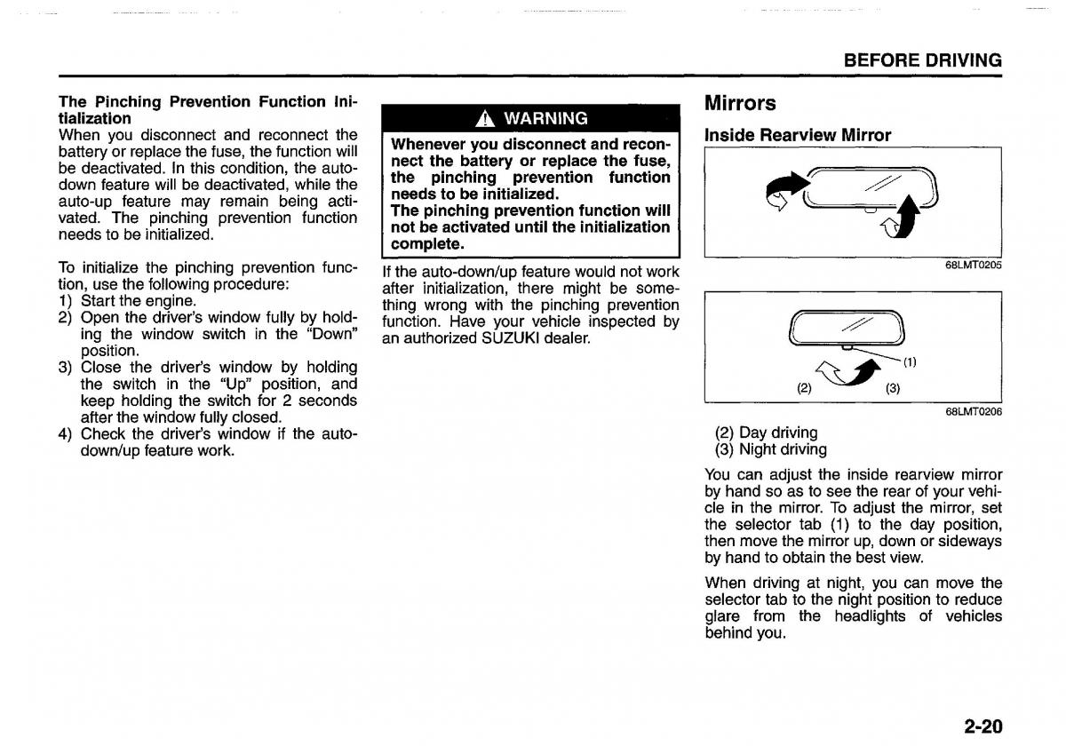 manual  Suzuki Swift IV 4 owners manual / page 39