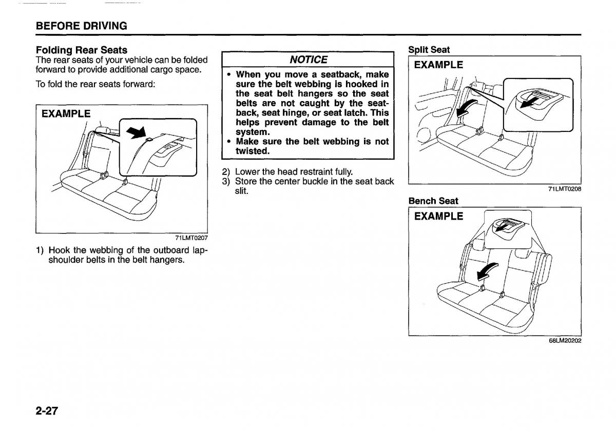 manual  Suzuki Swift IV 4 owners manual / page 46