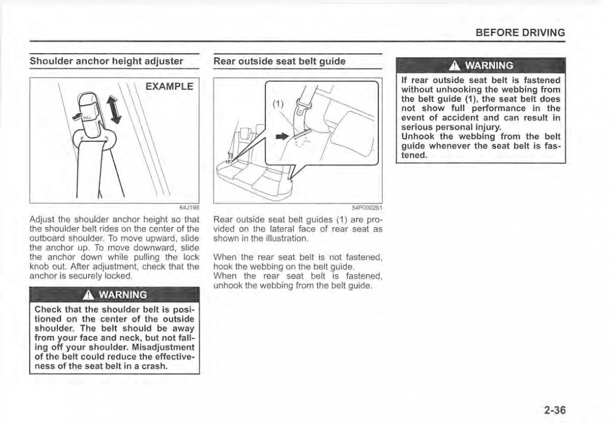 Suzuki Vitara II 2 owners manual / page 55