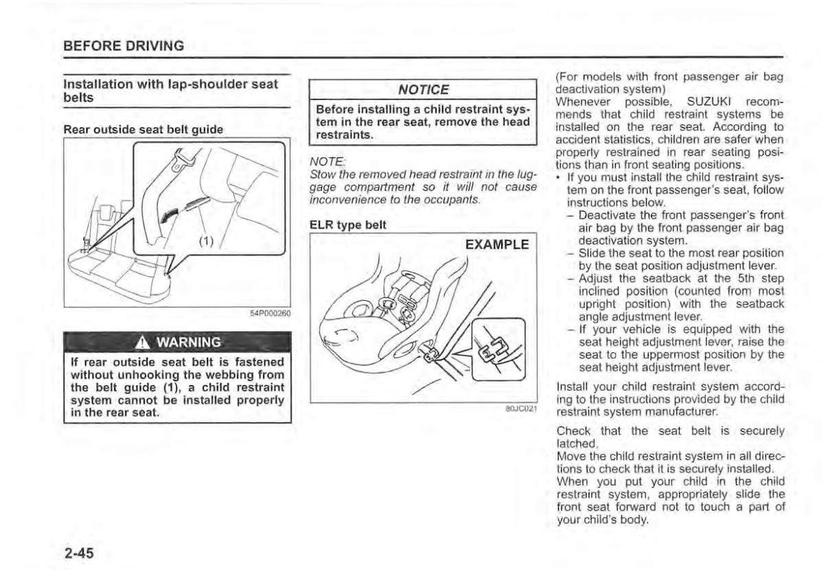 Suzuki Vitara II 2 owners manual / page 64