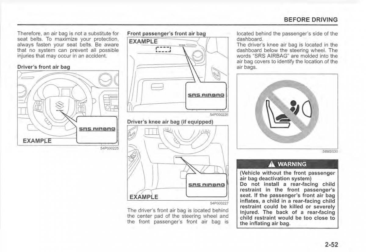 Suzuki Vitara II 2 owners manual / page 71