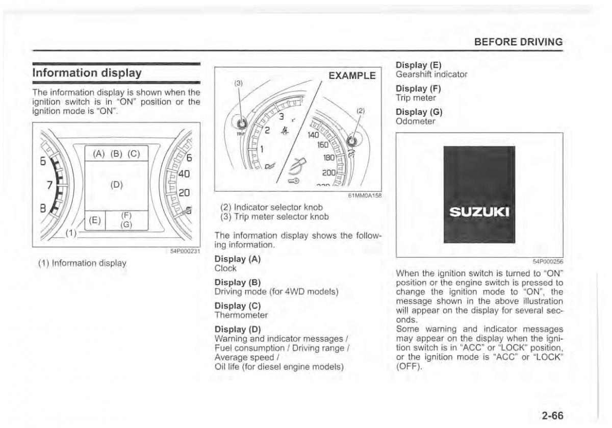 Suzuki Vitara II 2 owners manual / page 85