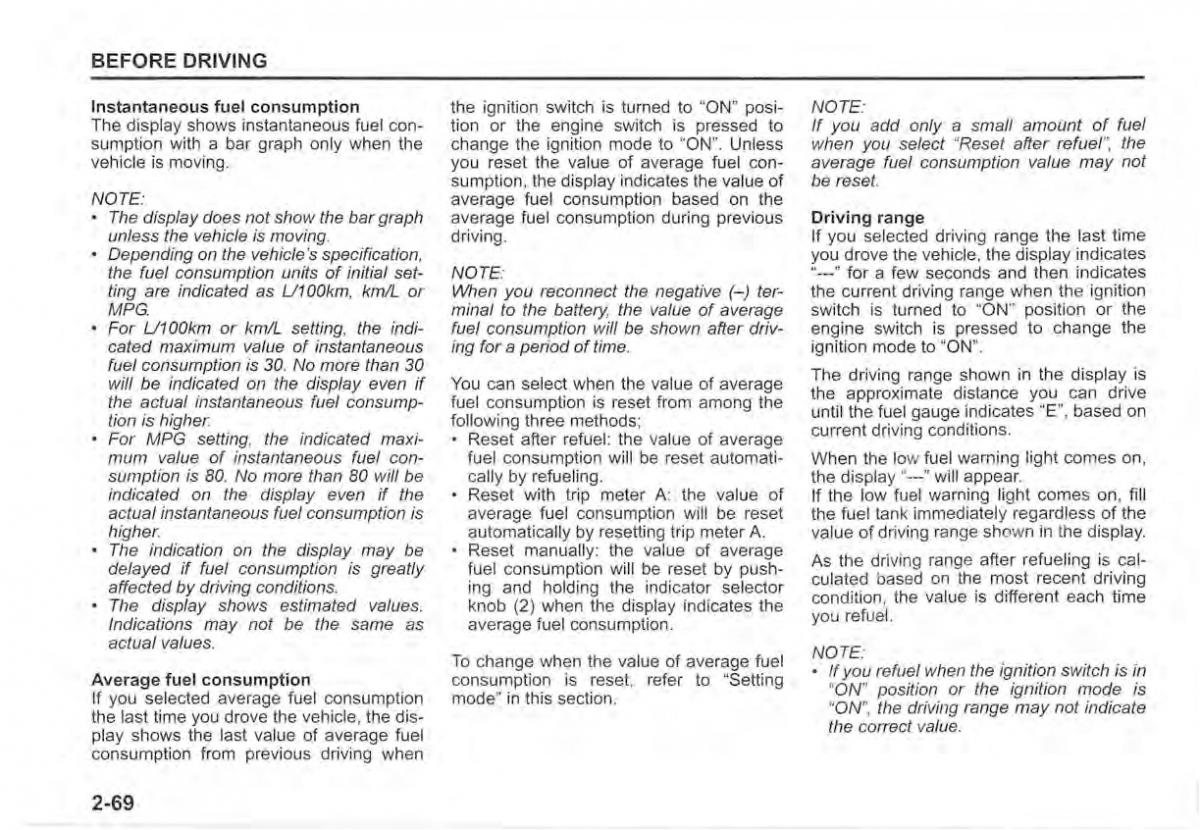 Suzuki Vitara II 2 owners manual / page 90