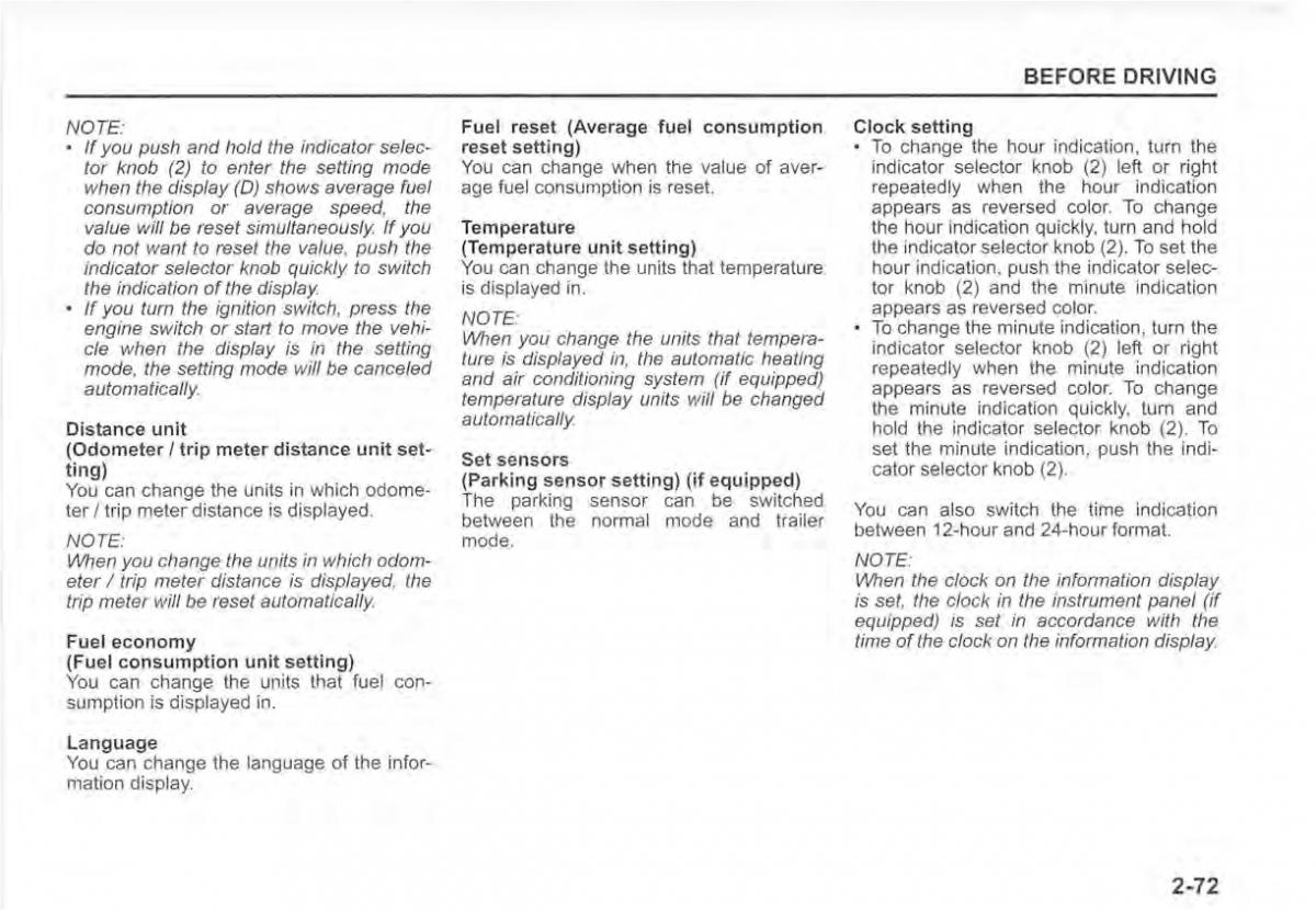 Suzuki Vitara II 2 owners manual / page 91