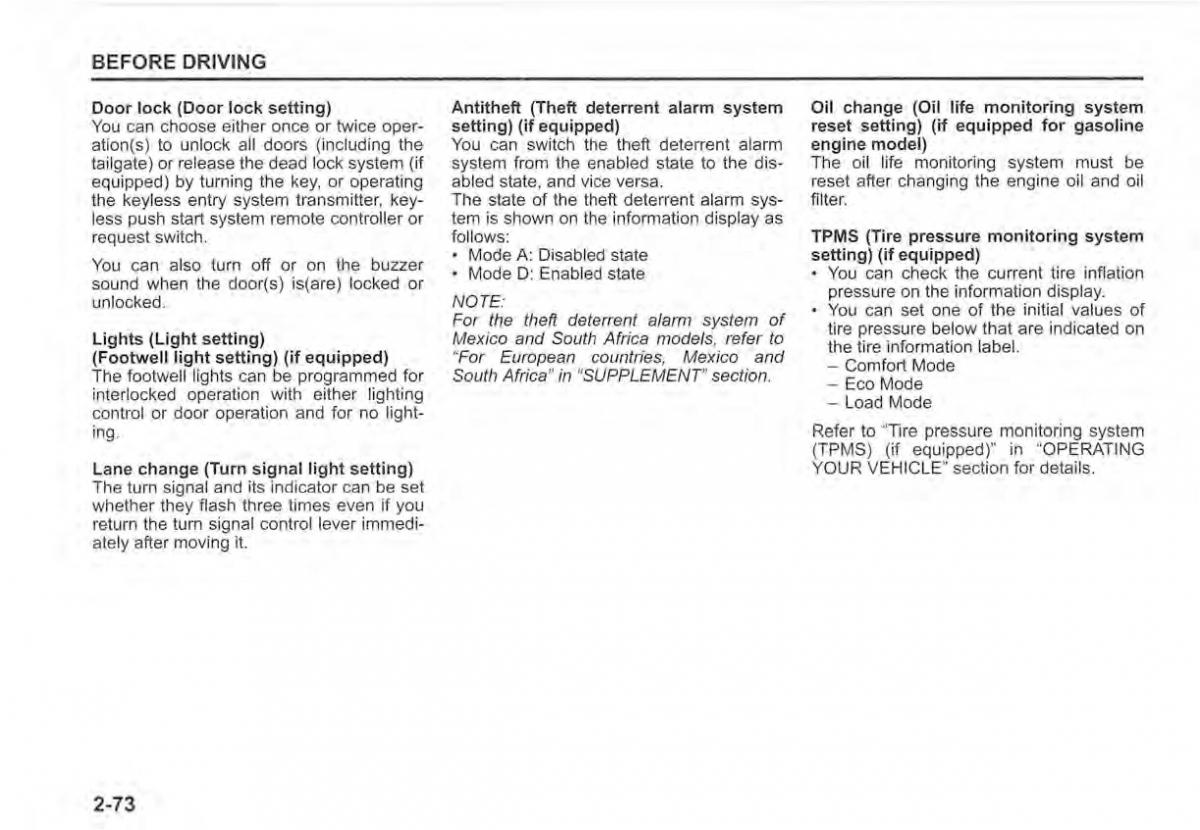 Suzuki Vitara II 2 owners manual / page 92