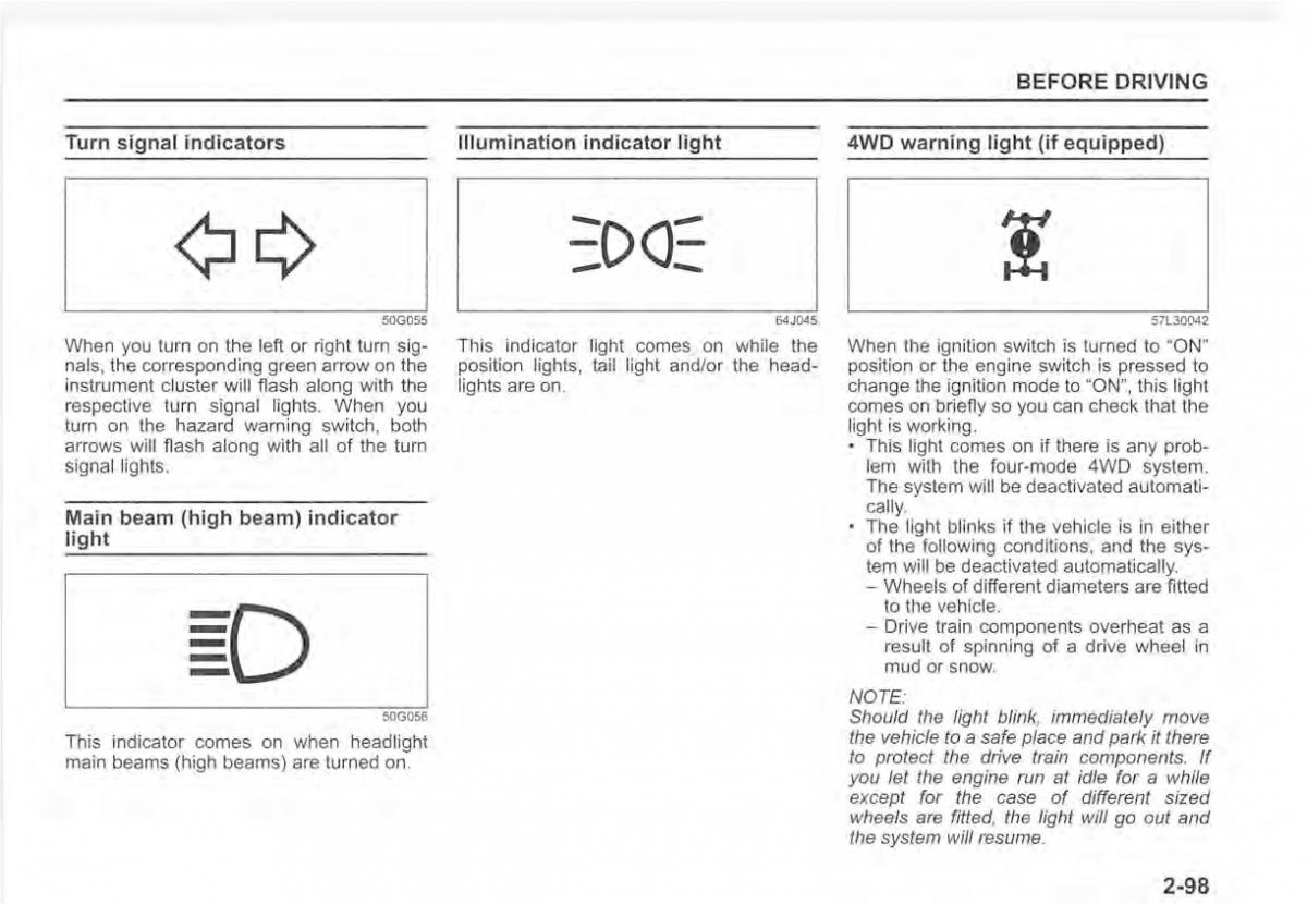 Suzuki Vitara II 2 owners manual / page 117