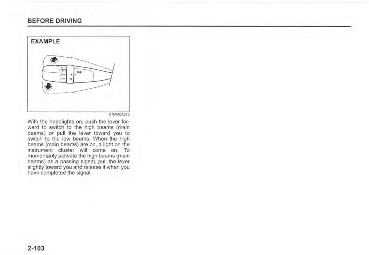 Suzuki Vitara II 2 owners manual / page 122