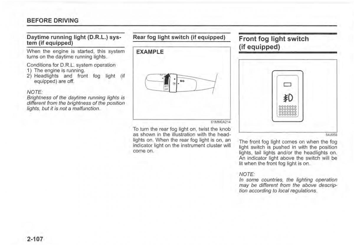 Suzuki Vitara II 2 owners manual / page 126