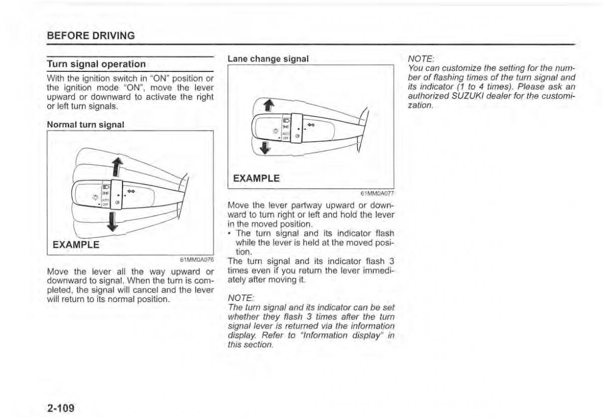 Suzuki Vitara II 2 owners manual / page 128