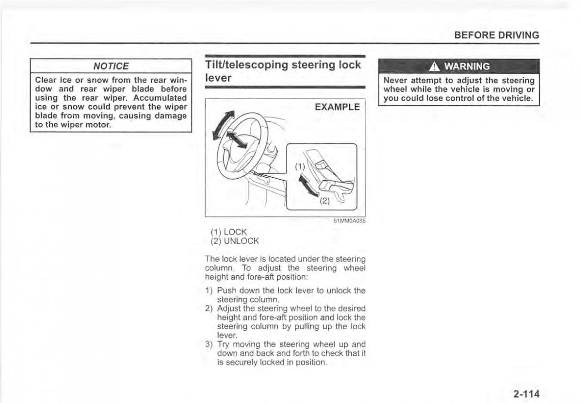 Suzuki Vitara II 2 owners manual / page 133