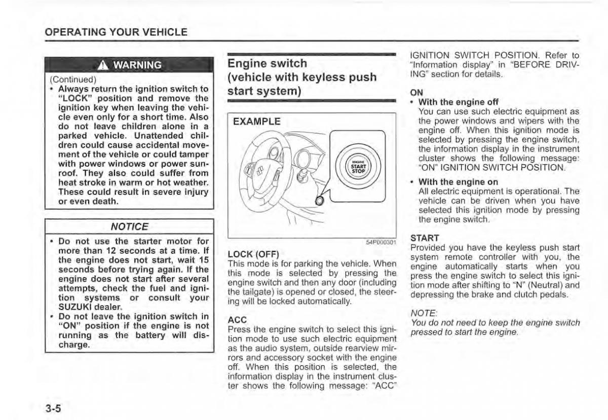 Suzuki Vitara II 2 owners manual / page 142