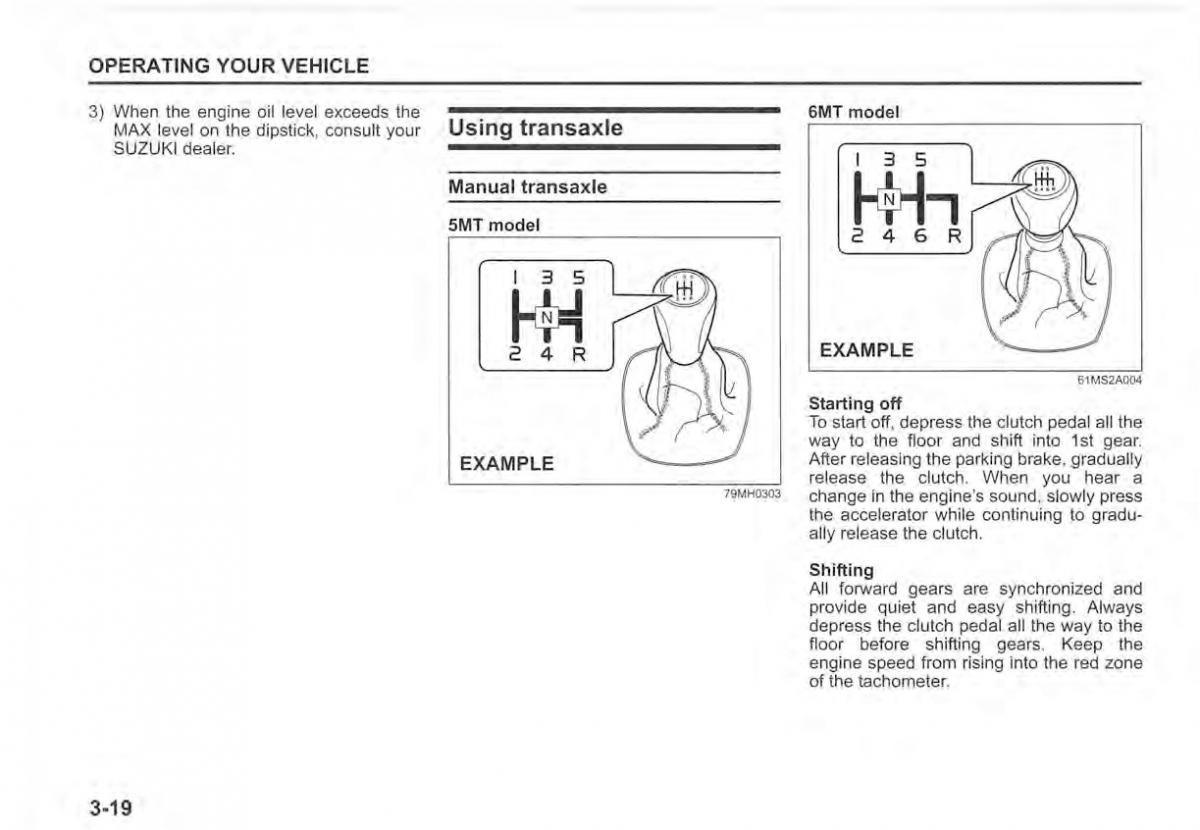 Suzuki Vitara II 2 owners manual / page 156