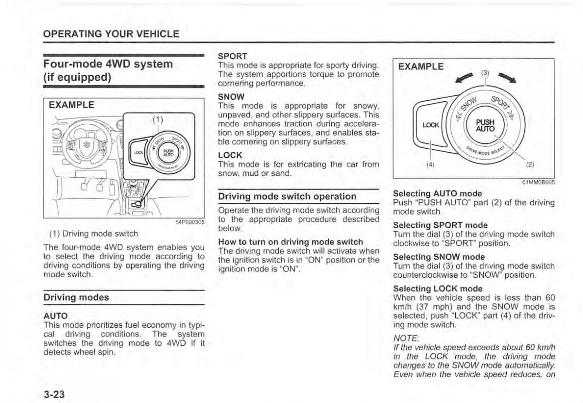 Suzuki Vitara II 2 owners manual / page 160