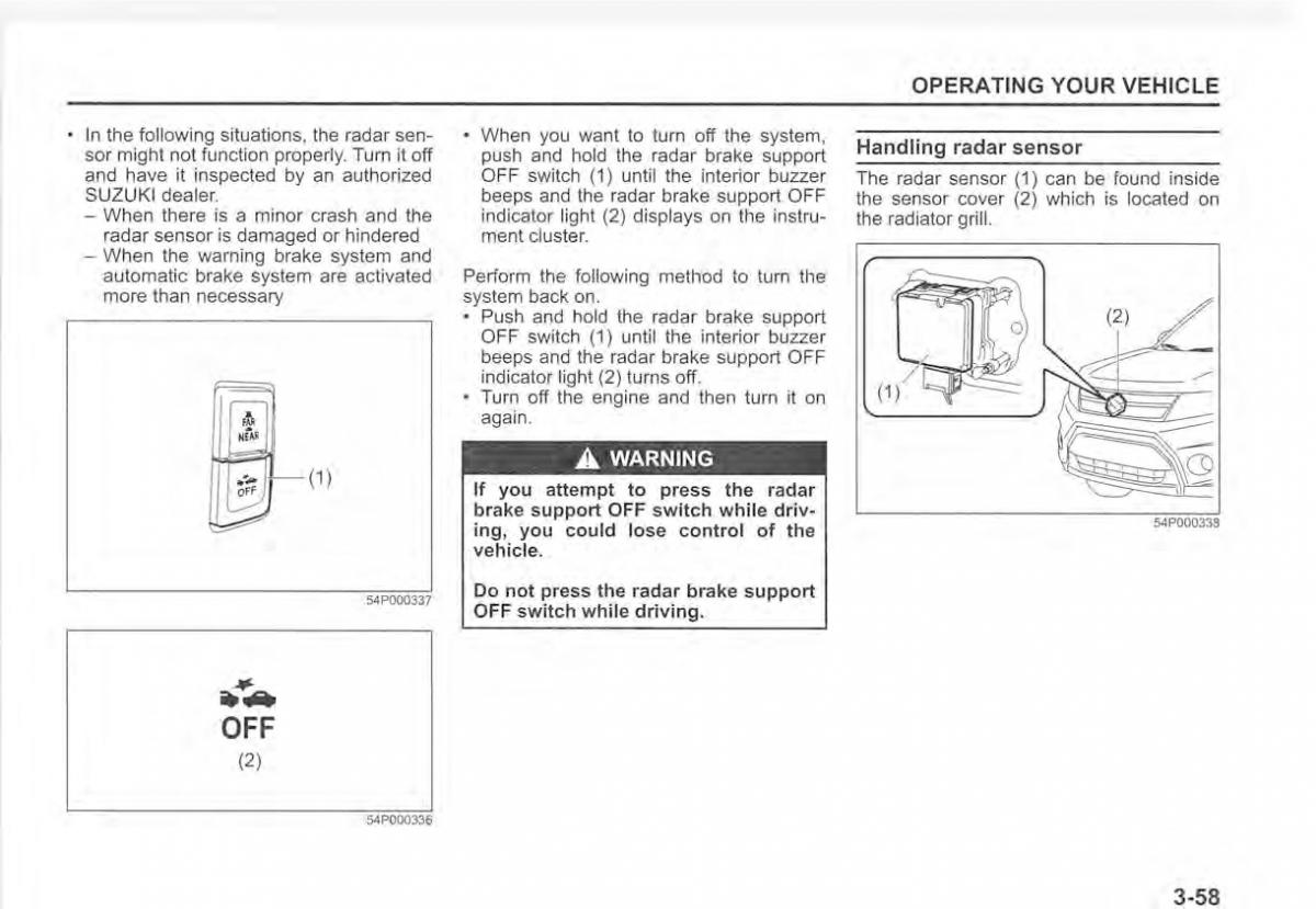 Suzuki Vitara II 2 owners manual / page 195