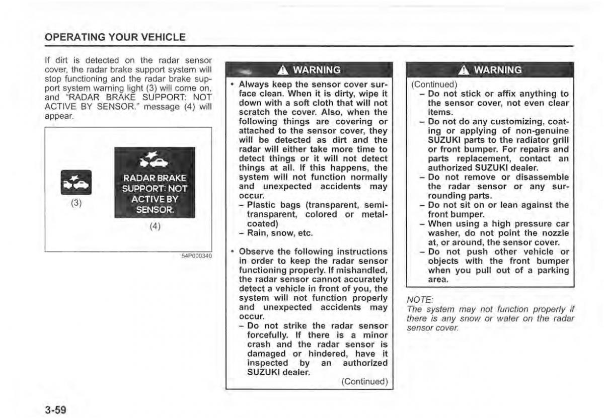 Suzuki Vitara II 2 owners manual / page 196