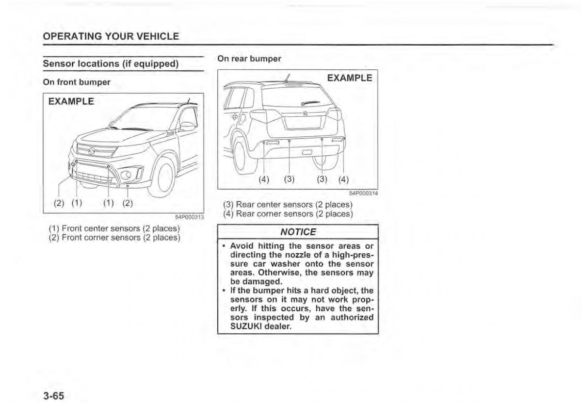 Suzuki Vitara II 2 owners manual / page 202