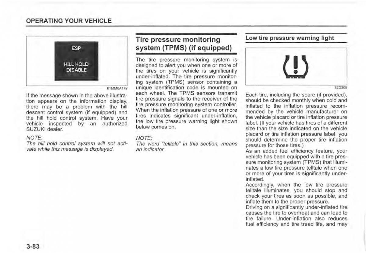 Suzuki Vitara II 2 owners manual / page 220