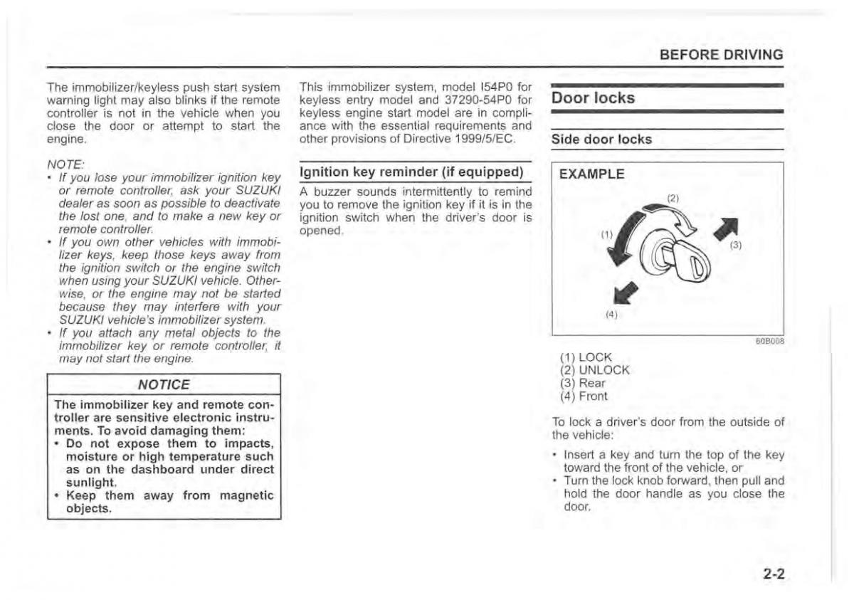 Suzuki Vitara II 2 owners manual / page 23