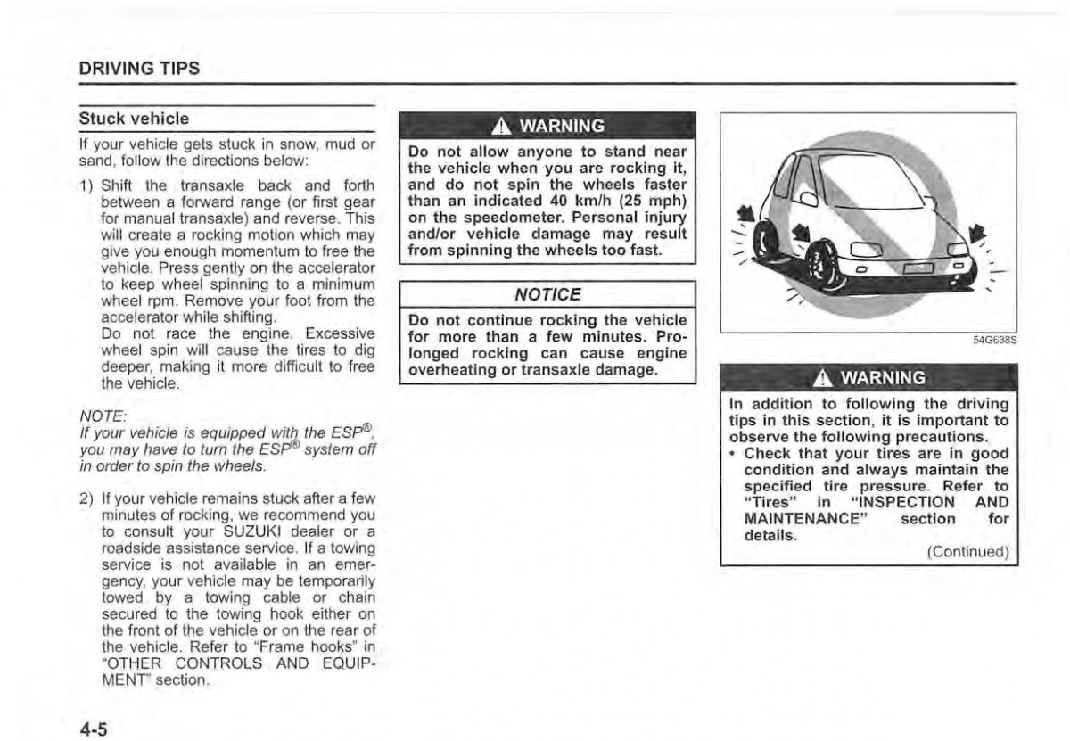 Suzuki Vitara II 2 owners manual / page 234