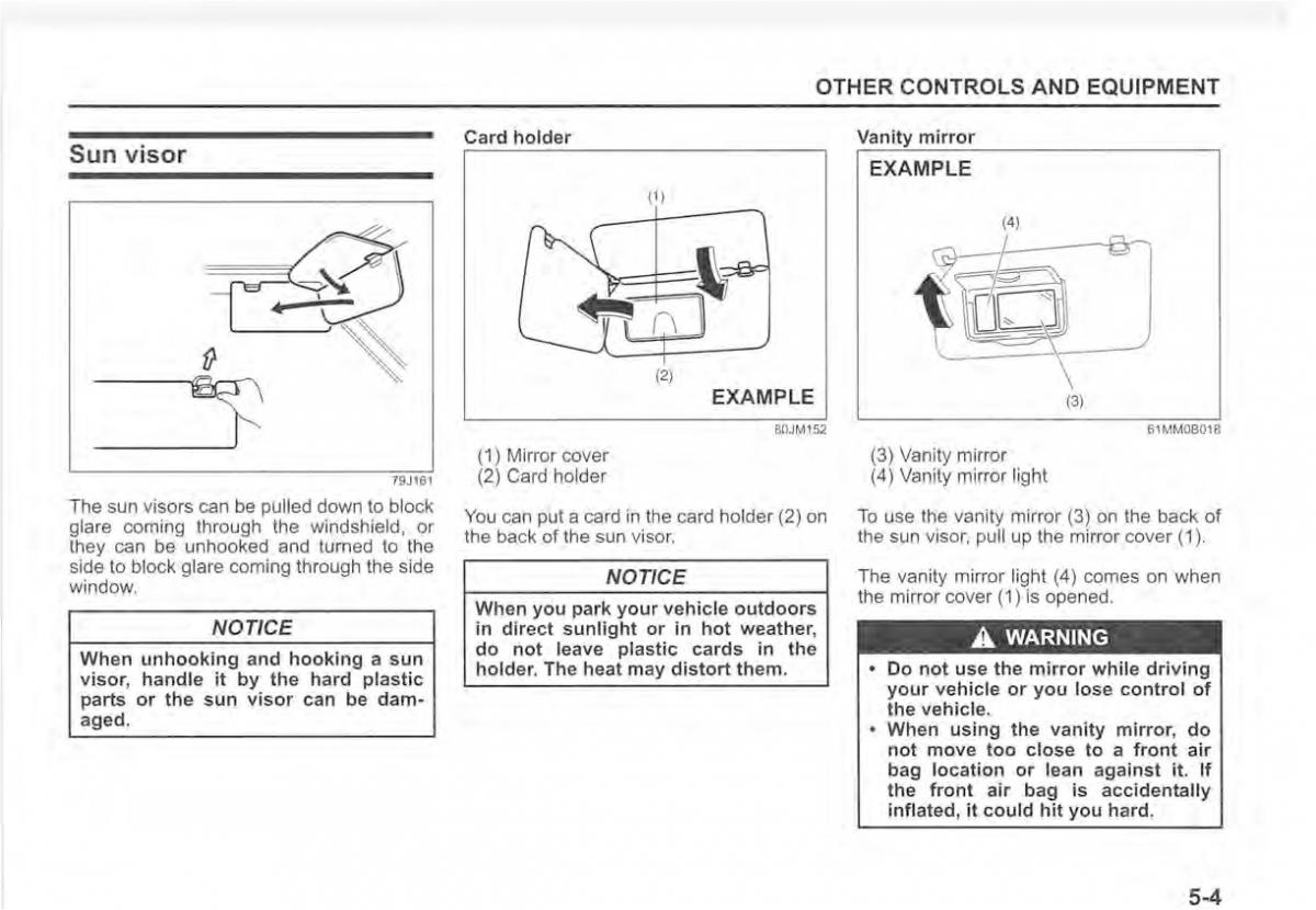 Suzuki Vitara II 2 owners manual / page 241