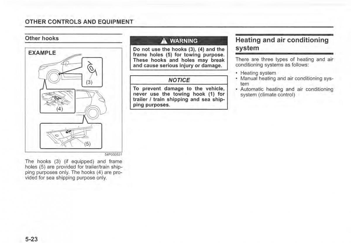 Suzuki Vitara II 2 owners manual / page 260