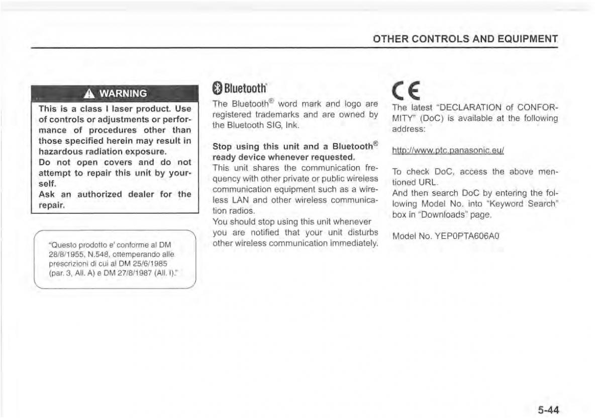 Suzuki Vitara II 2 owners manual / page 281