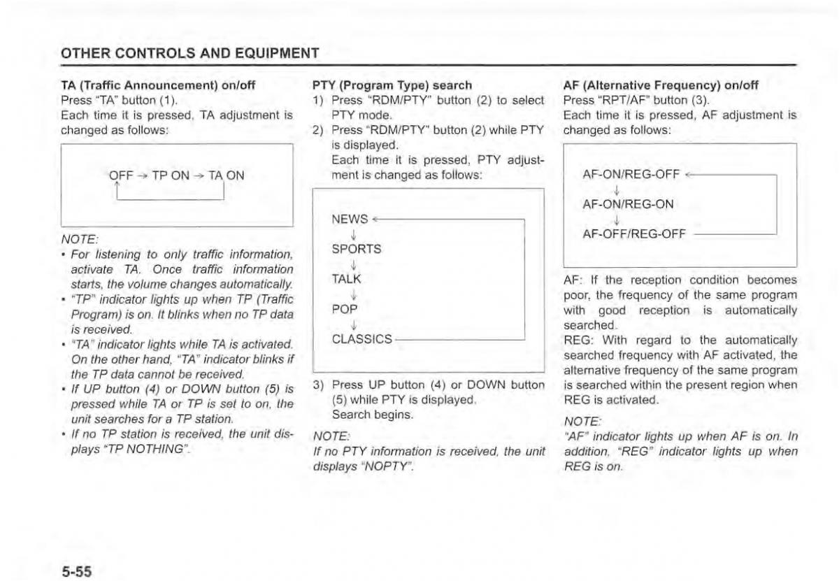 Suzuki Vitara II 2 owners manual / page 292