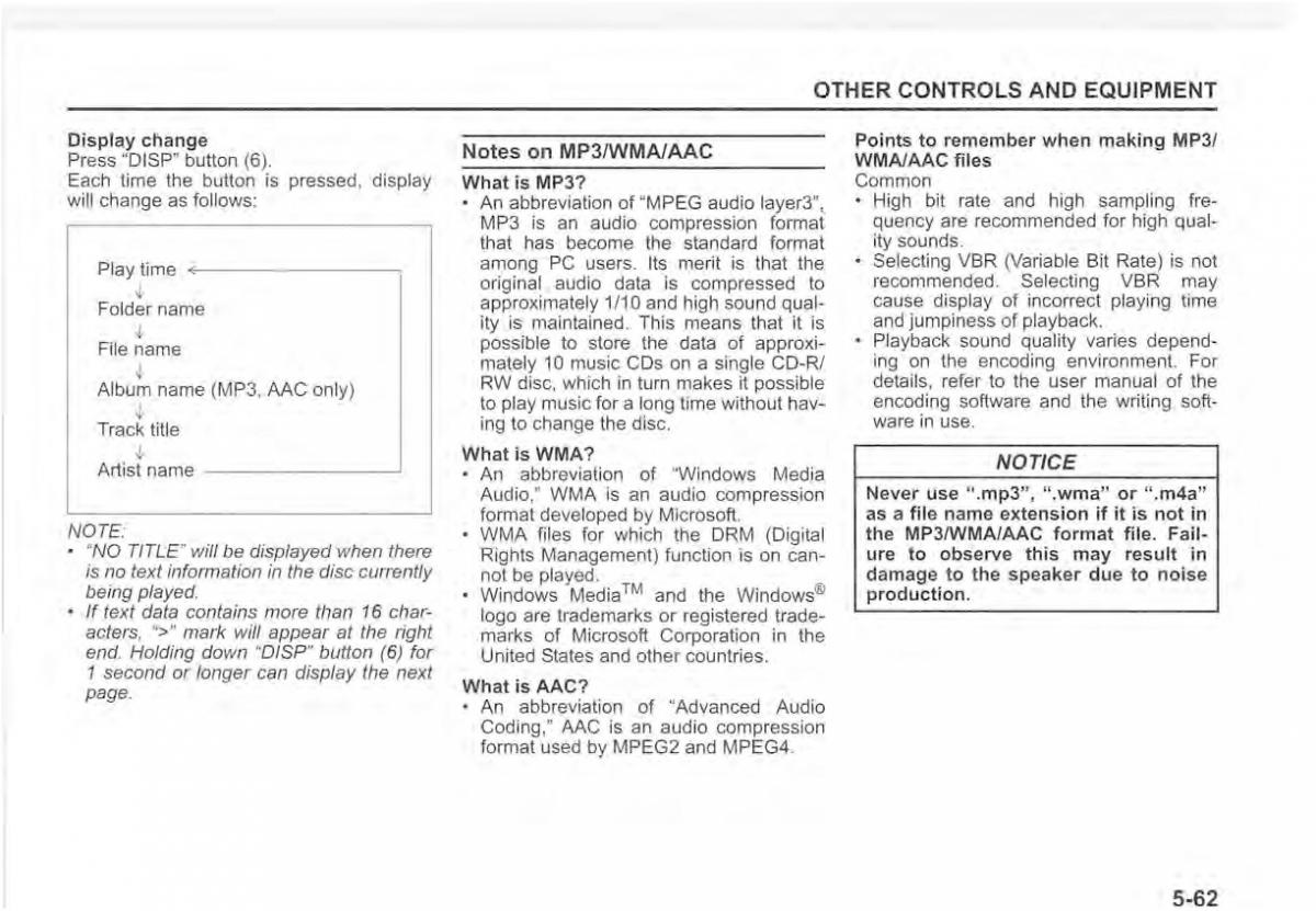 Suzuki Vitara II 2 owners manual / page 299