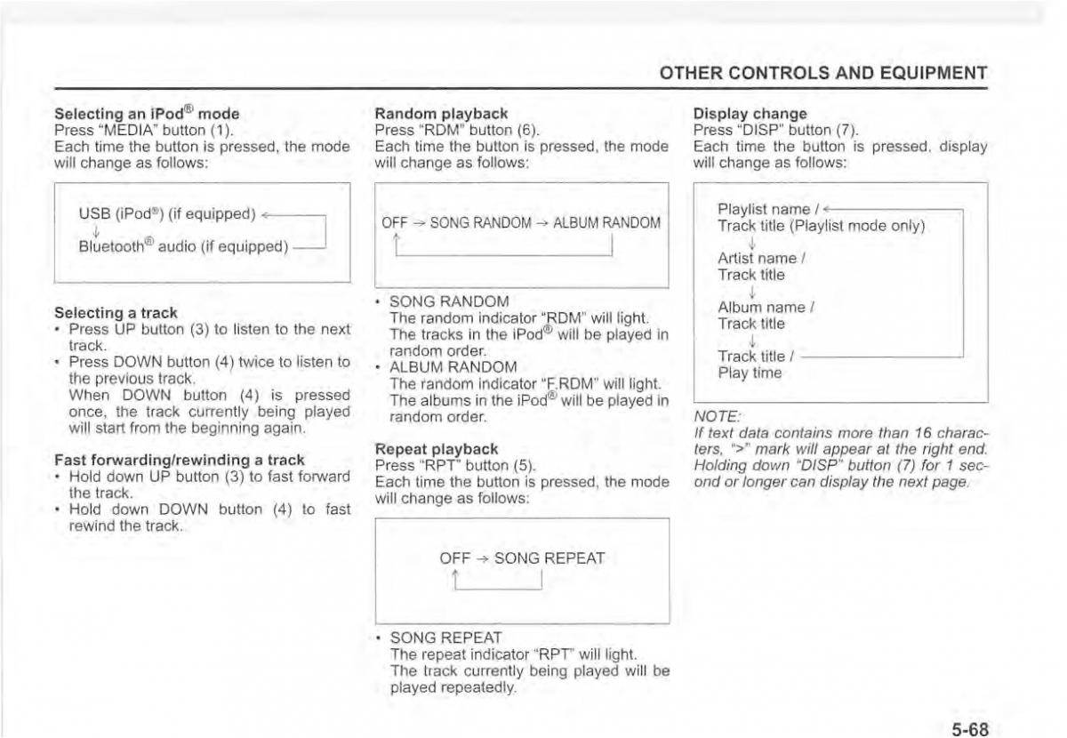 Suzuki Vitara II 2 owners manual / page 305