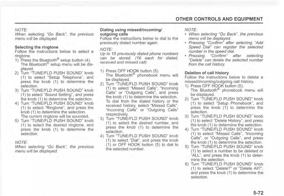 Suzuki Vitara II 2 owners manual / page 309