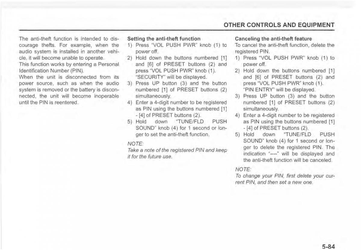 Suzuki Vitara II 2 owners manual / page 321